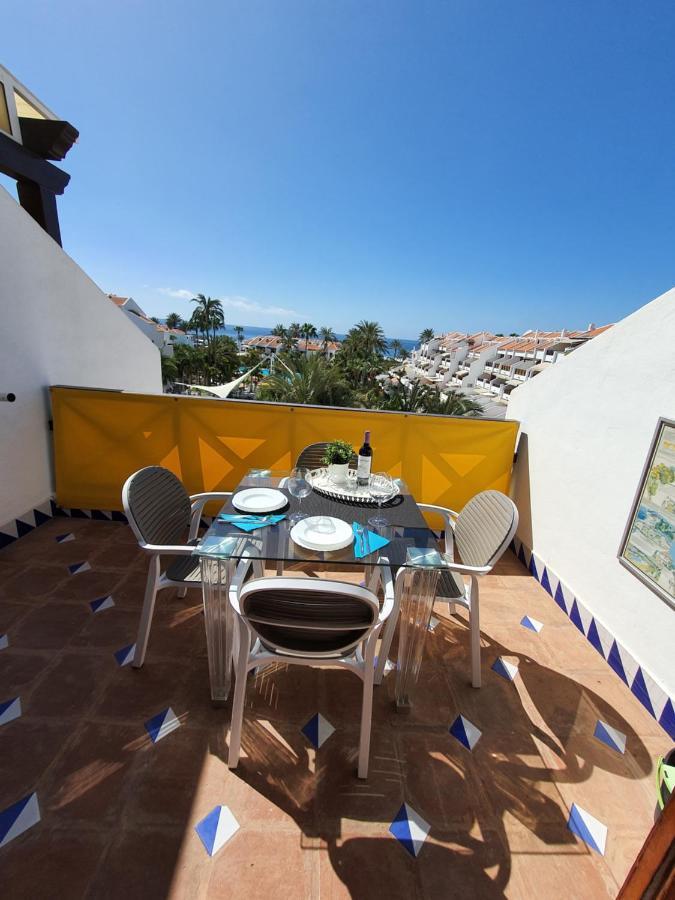 Duplex Close To Sea And Beach With Heated Pool, Wifi, Balcony With Seaview, No 2 Apartment Playa de las Americas  Exterior photo